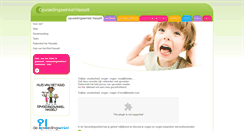 Desktop Screenshot of opvoedingswinkelhasselt.be